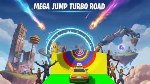 Mega Jump Road (ALL CARS)