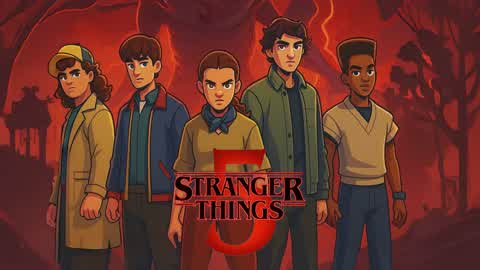 STRANGER THINGS 5 💥👻 HORROR FIGHT