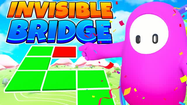 INVISIBLE BRIDGE FALL GUYS