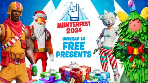 WINTERFEST 2024 FREE GIFTS 7851-9800-5256 by zrgr - Fortnite Creative