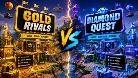 🌟 GOLD RIVALS VS DIAMOND QUEST 💎
