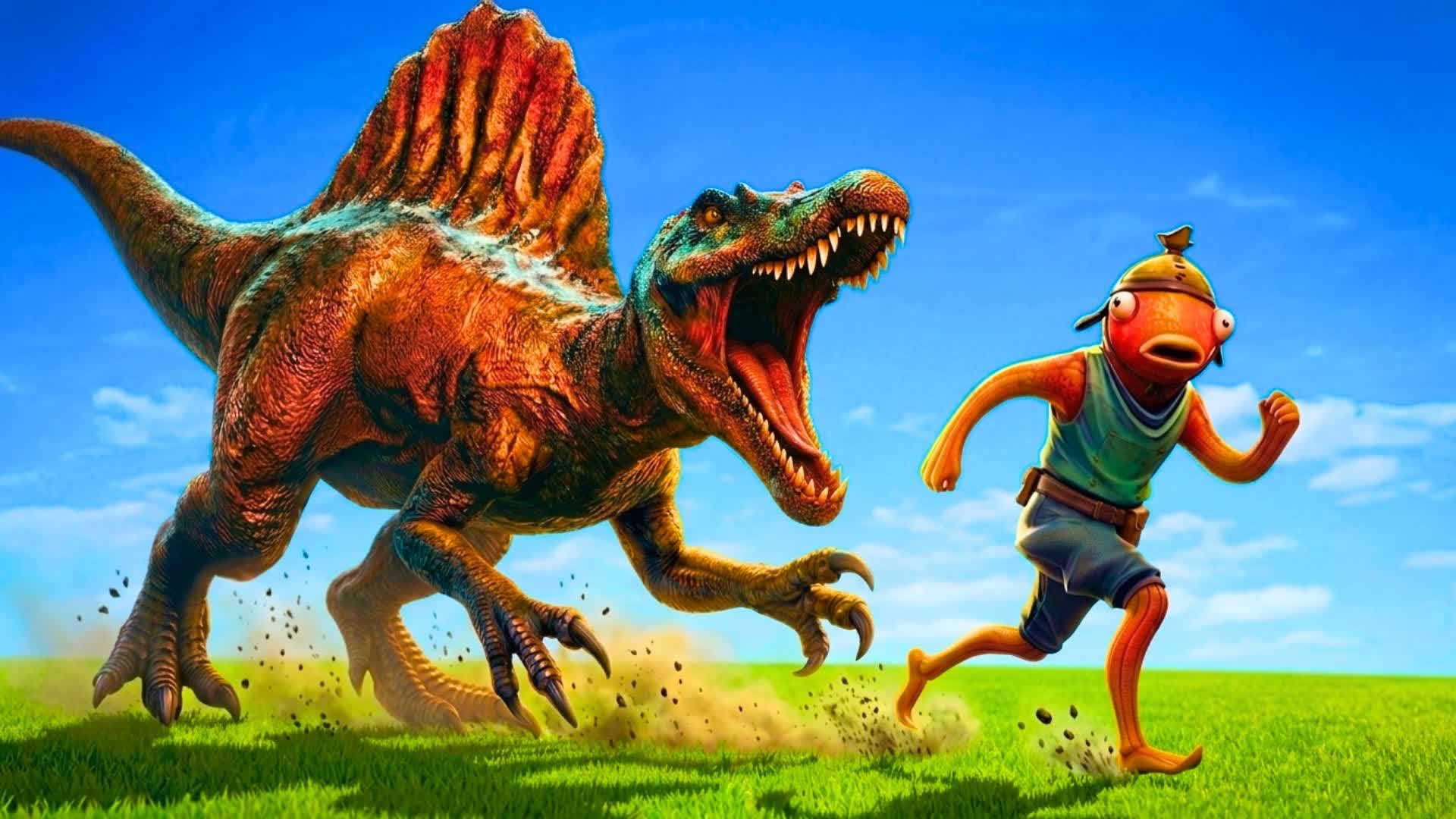 スピノサウルスのサバイバル [恐竜ゲーム]