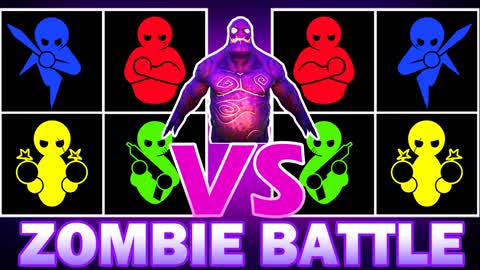 ４対４ゾンビバトル！