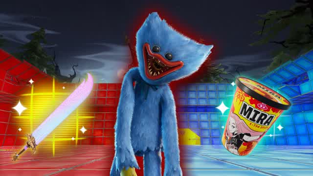 HUGGY RED VS BLUE🔴🔵