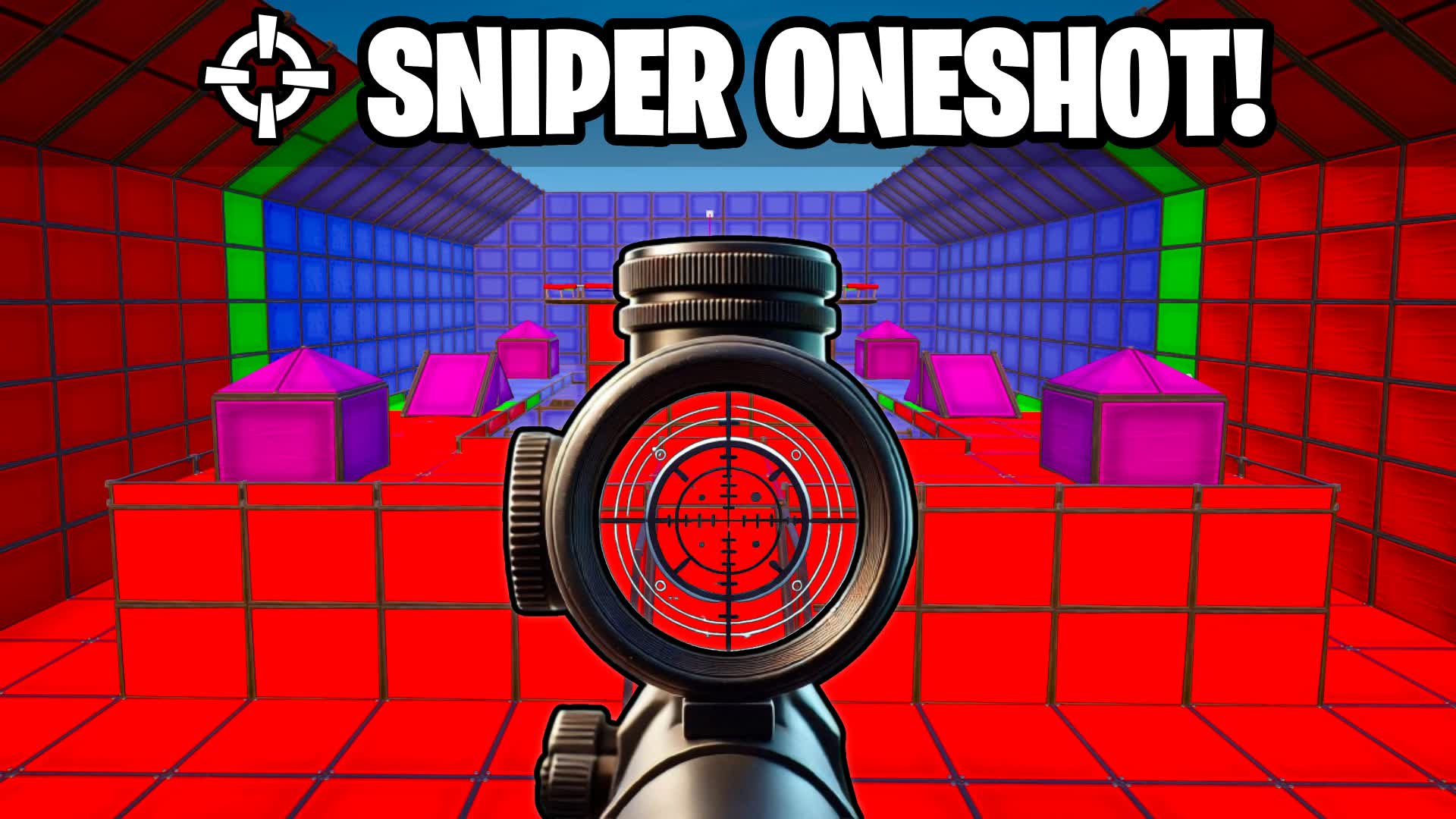 🔴SNIPER ONLY🔵 RED VS BLUE FIRST PERSON