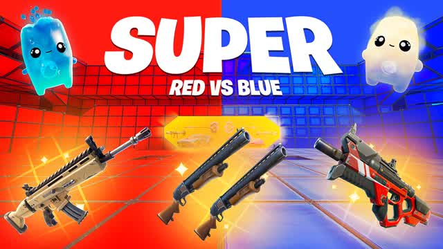 SUPER RED VS BLUE 🔴🔵