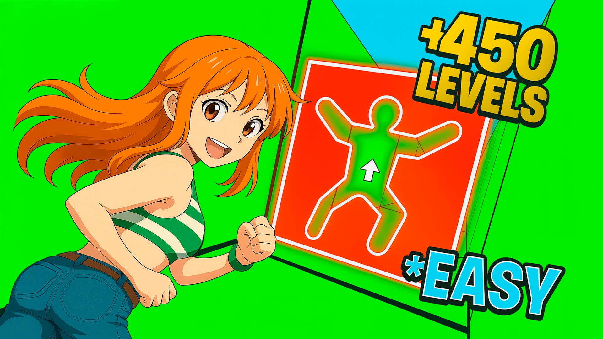 EASY PARKOUR 450+ LEVELS EASY MAP⭐