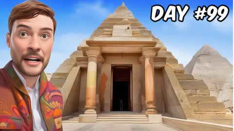 I Spent 100 Hours Inside The Pyramids!