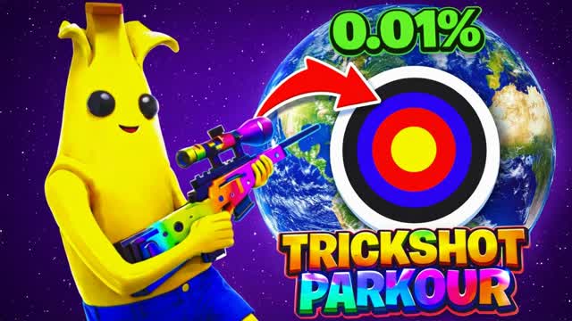 🎯Crazy Trickshot Parkour Easy 🎯
