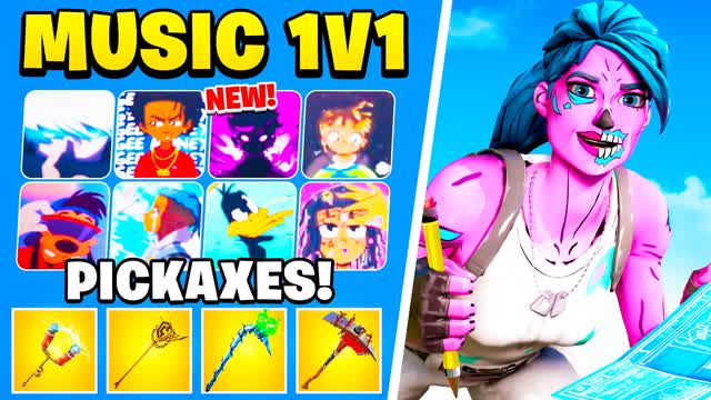 🏆BEST MUSIC 1v1🎵 [150+ SONGS] PARTY