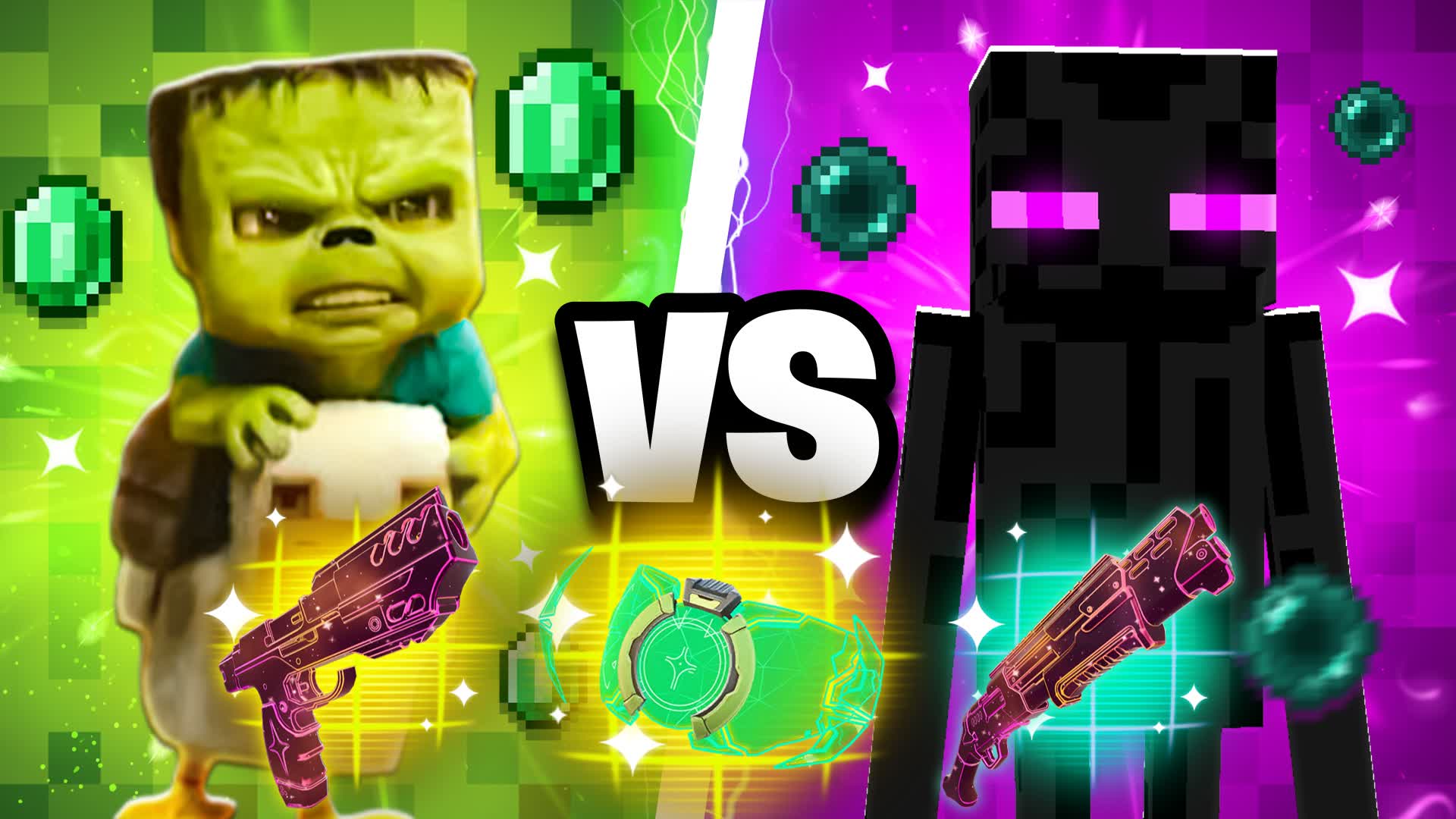 TMNT MEGA CHAOS りあんレッ🔴 RED VS BLUE🔵