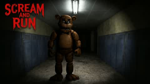 FNAF - SCREAM AND RUN [HORROR]