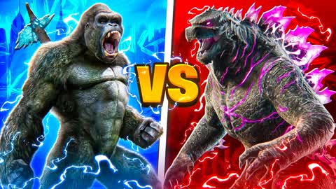 KONG VS GODZILLA 🔴🔵RED VS BLUE