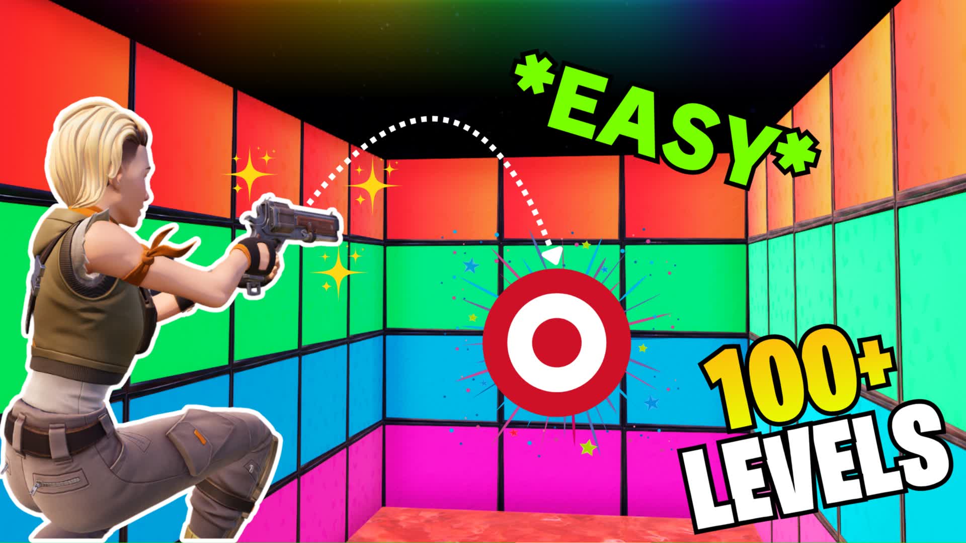 EASY TRICKSHOT PARKOUR RANK 100+ 🎯