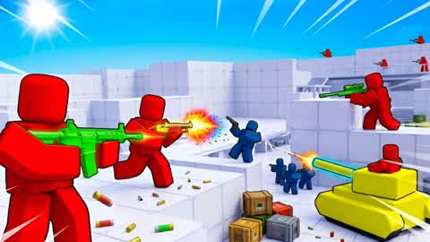 BIG TUNG RED VS BLUE 🔴🔵 EVERY GUN🎯