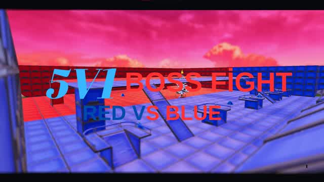 Capture 1 – !BOSS FİGHT! 1V5 RED VS BLUE MAP