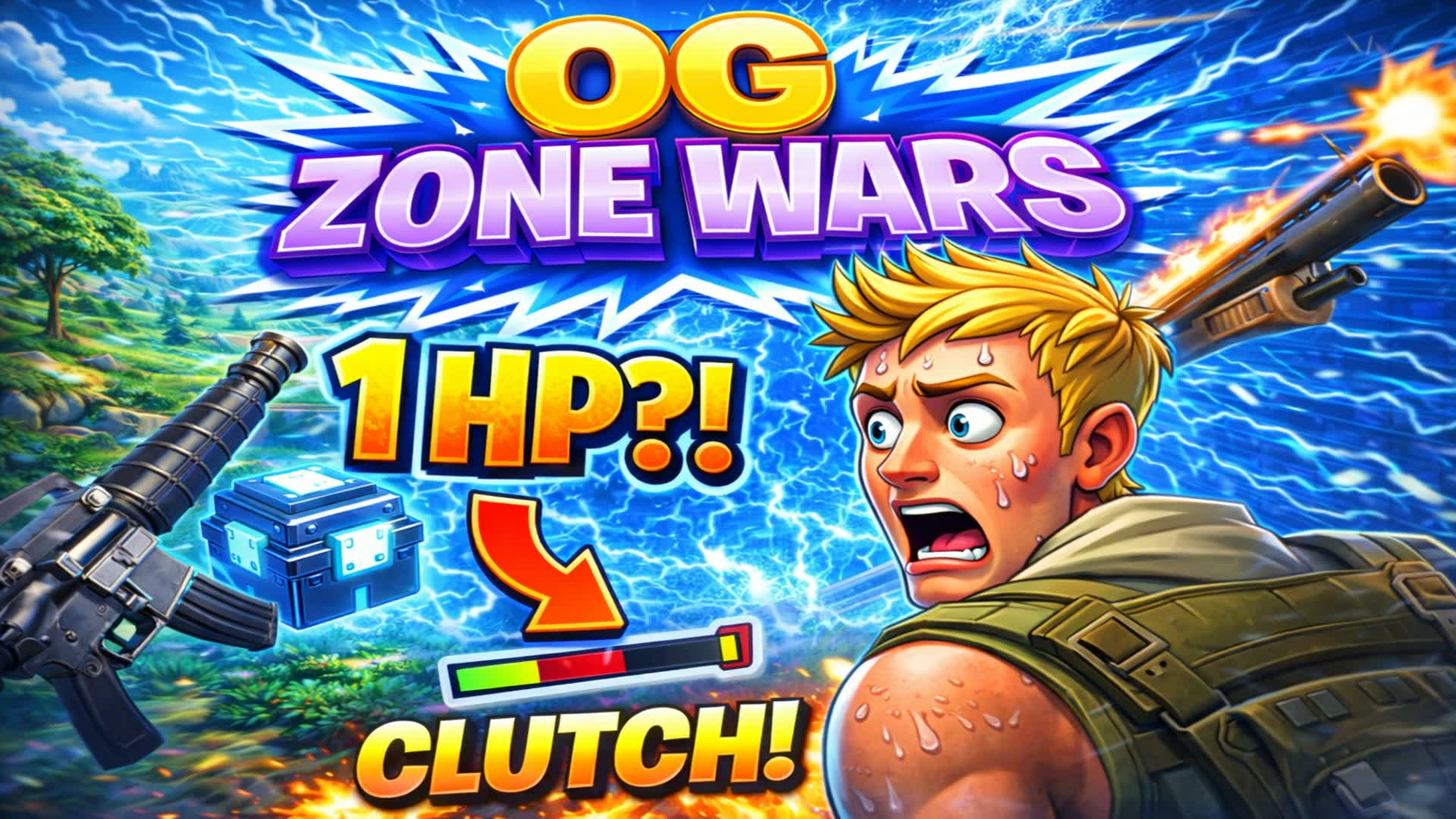 元のフォートナイトのゾーンウォーズ