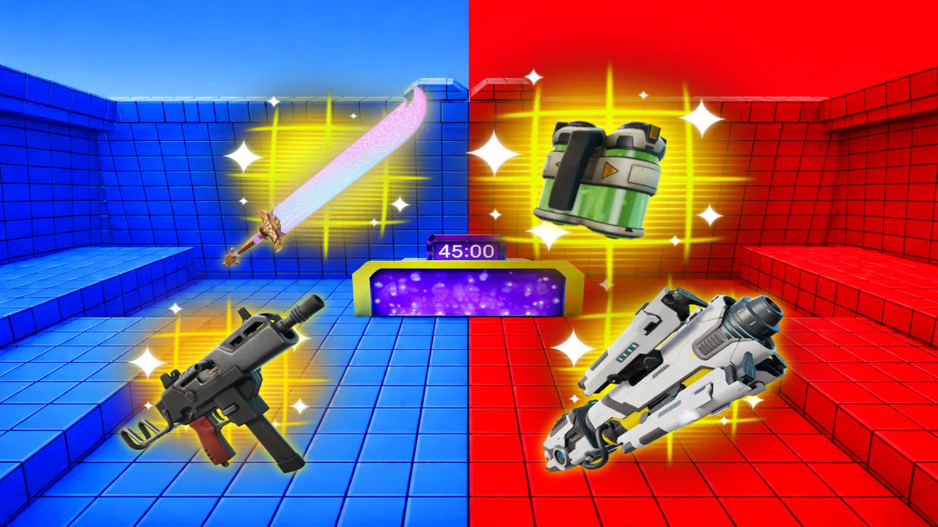 EPIC RED VS BLUE 10 VS 10