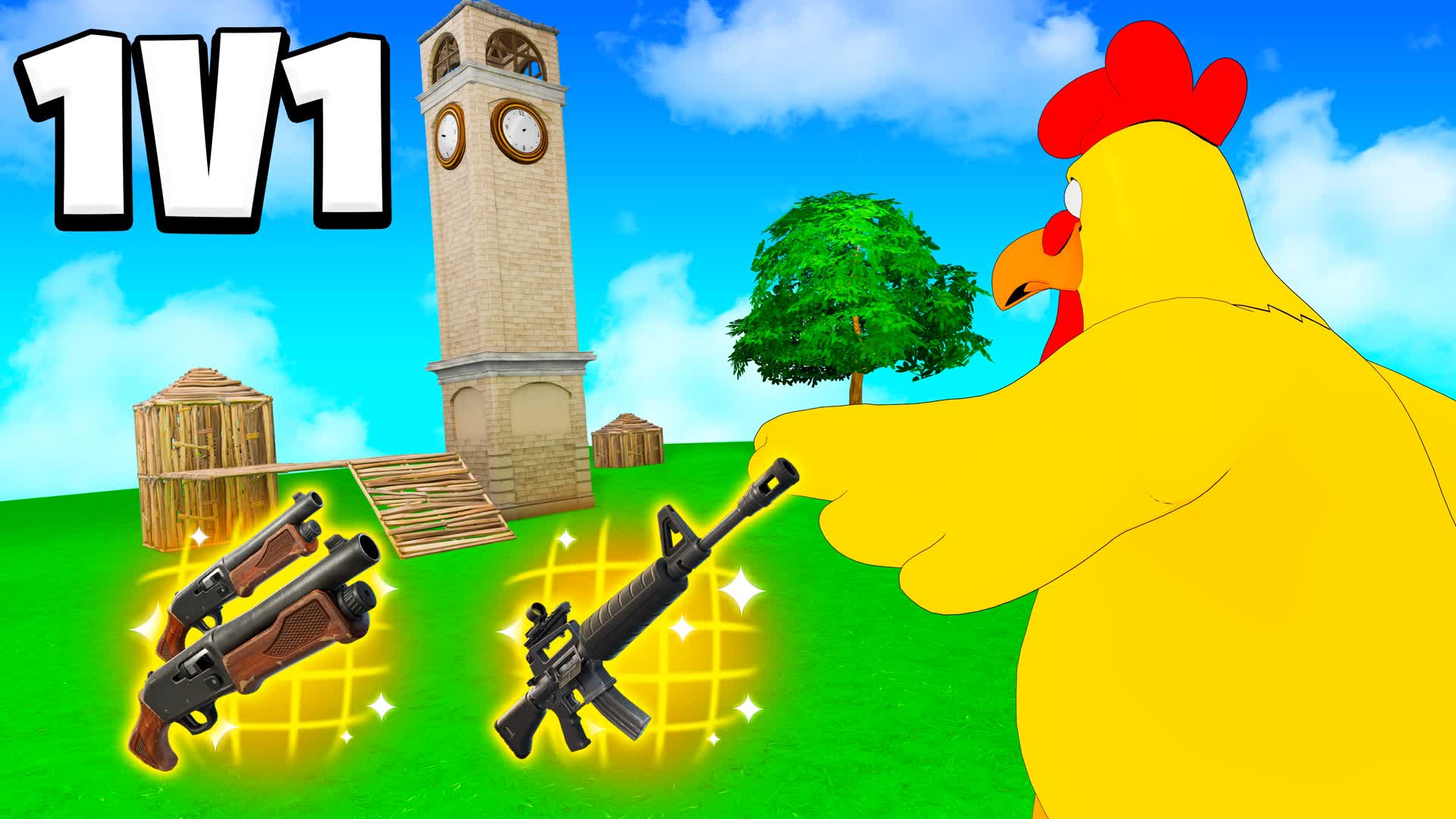 EASY 1V1 BUILDFIGHTS! FREE FOR ALL