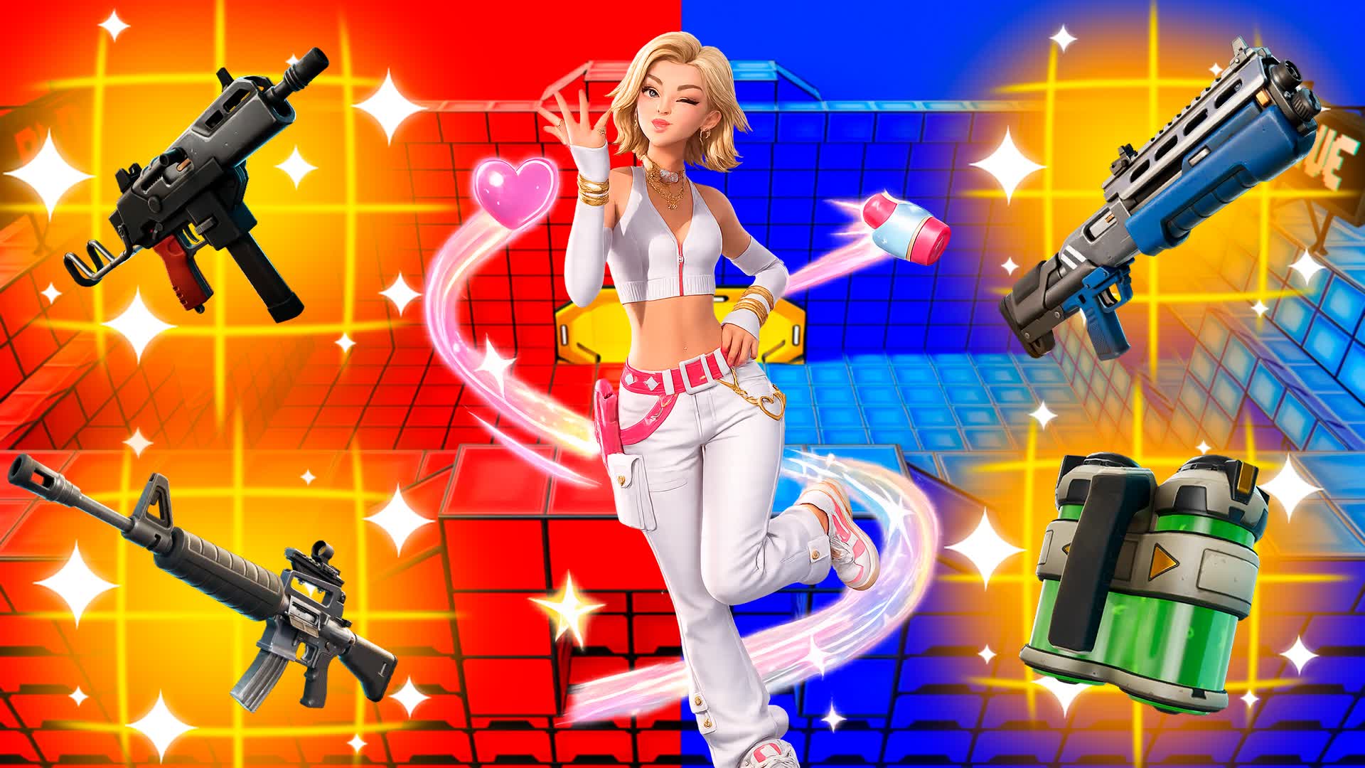 🔴🔵 RED VS BLUE: CHAOS ARENA