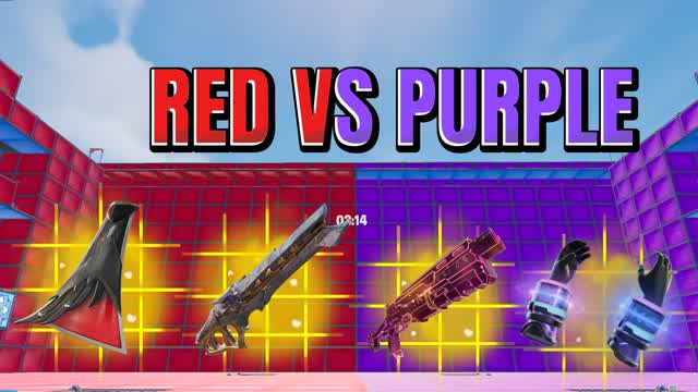 CRAZY RED VS PURPLE