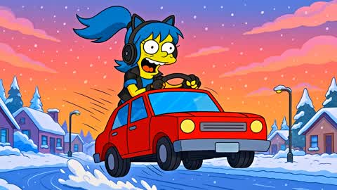 🍩 THE SIMPSONS SNOWY DRIVE RP CITY FFA