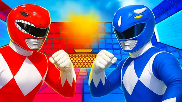Power rangers 🔵 Red VS Blue 🔴 2