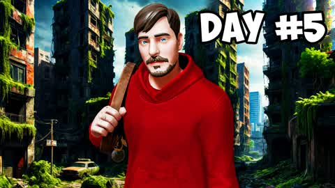 100 DAYS IN ABANDONED CITY 🧟