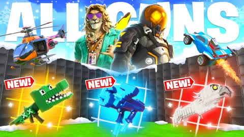 MEGA 1V1 ALL GUNS AND CARS KUBX