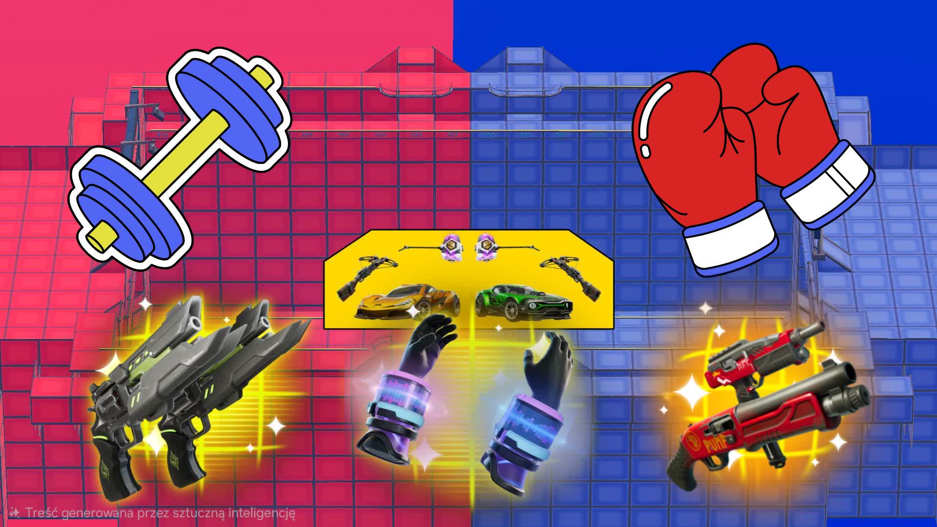 🔴 WARRIOR RED VS BLUE 🔵