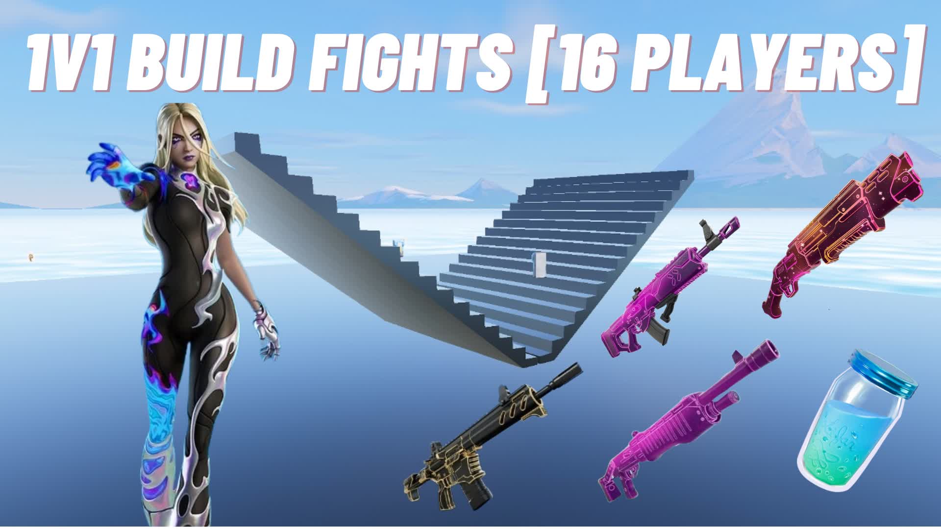 1V1 BUILD FIGHTS [16 PLAYERS]