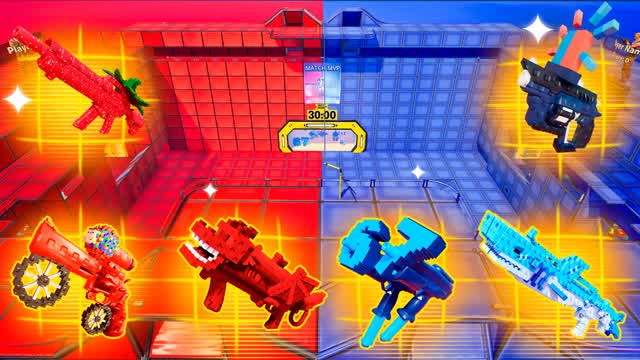 NEW SUPER RED VS BLUE JELTY