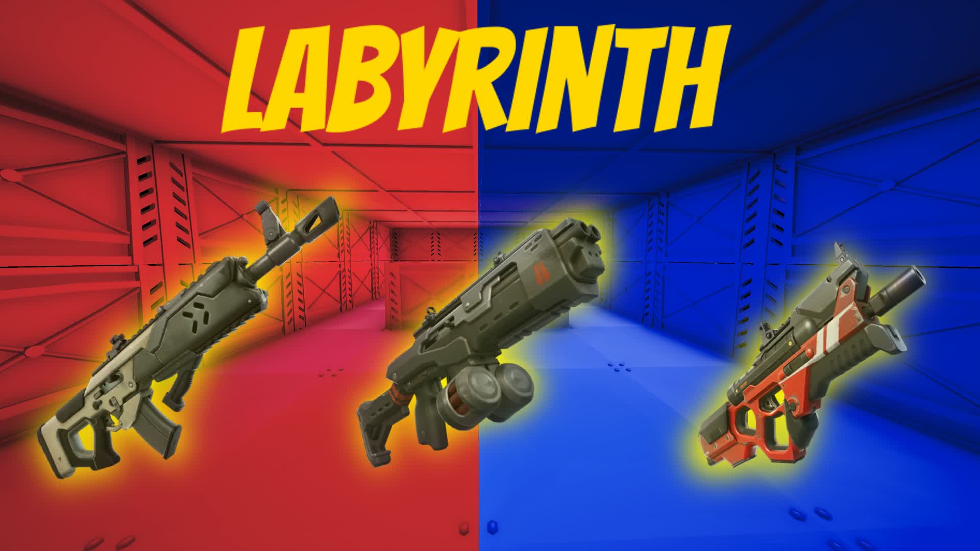 Labyrinth Red vs Blue 🔴🔵