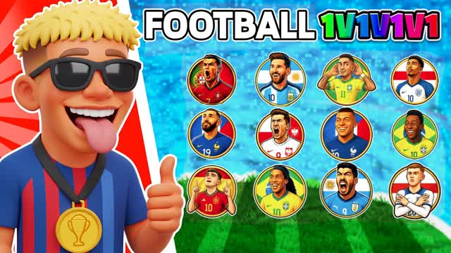 FOOTBALL 1V1V1V1 FFA RELOAD | SOCCER