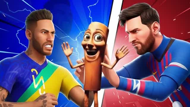 BRAINROTS SOCCER NEYNAR VS MESSI 🔴🔵