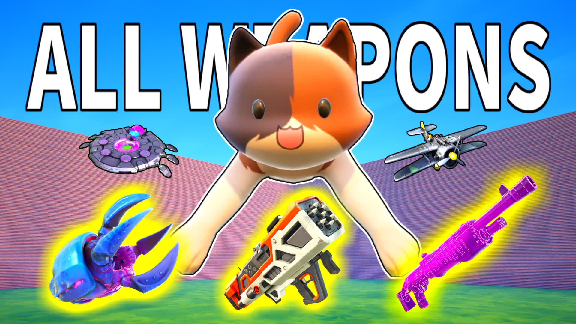 ALL WEAPONS ใญใใใฎไนฑๆฆๅ ด๏ผๆฐๆญฆๅจใๅปบ็ฏใไนใ็ฉ็ทด็ฟใใใ