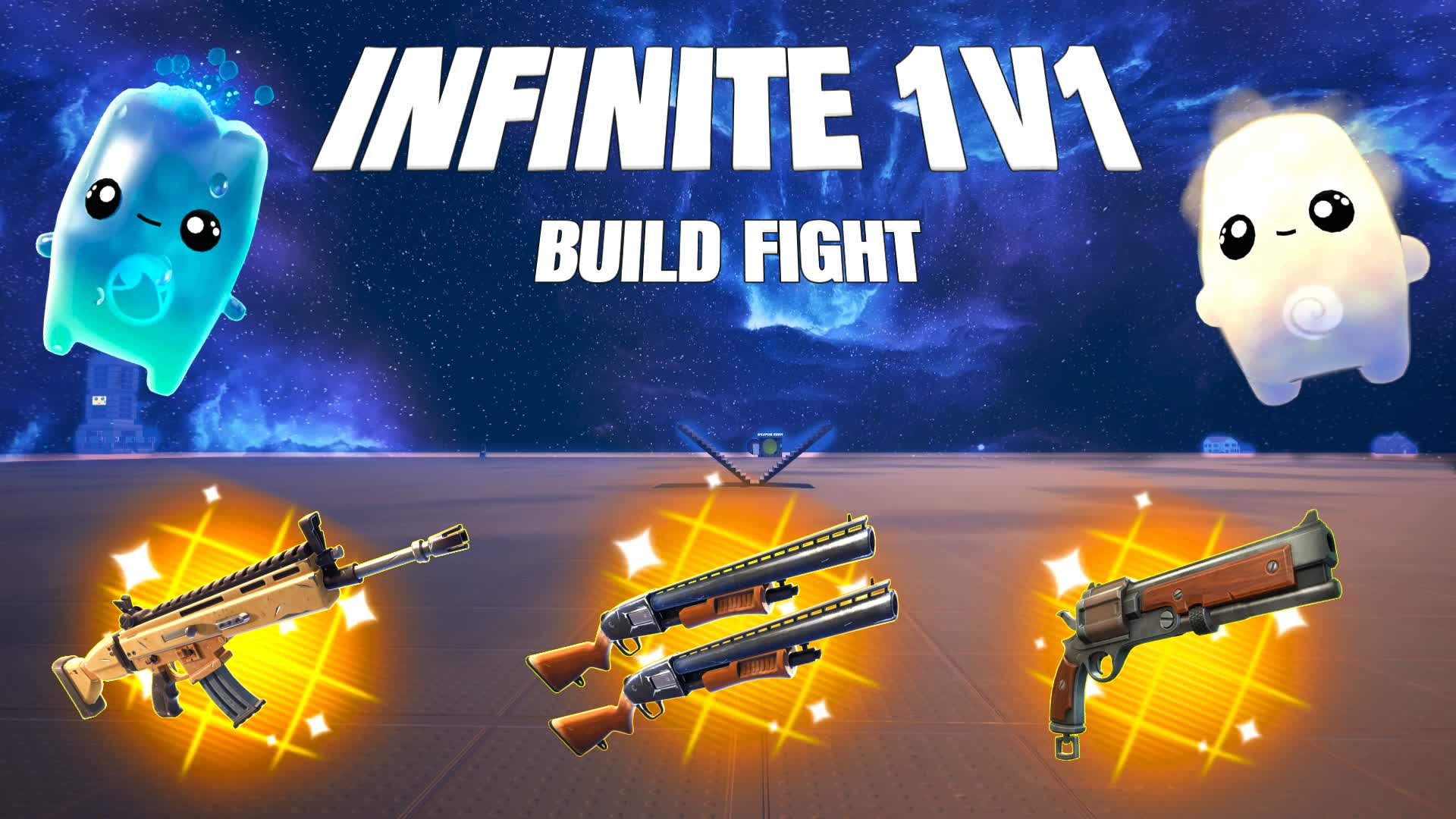 INFINITE 1V1 Build Fights Map