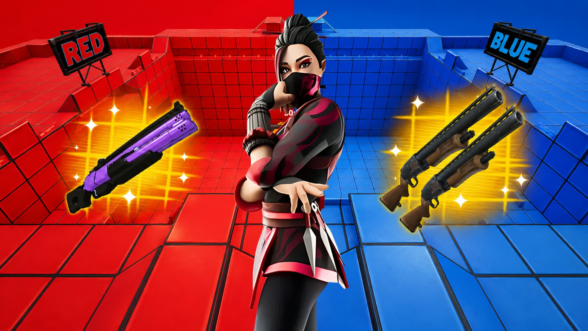 RED VS BLUE 🔴🔵 VANTA V2