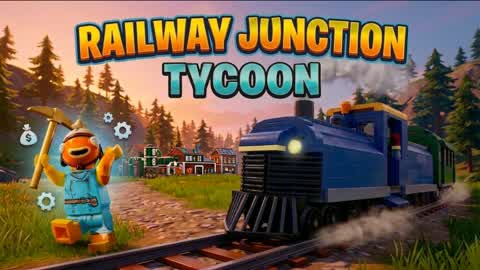 Railway Junction Tycoon Fortnite LEGO Map