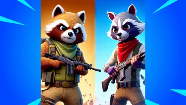 Tanuki Vs Raccoon - End Game