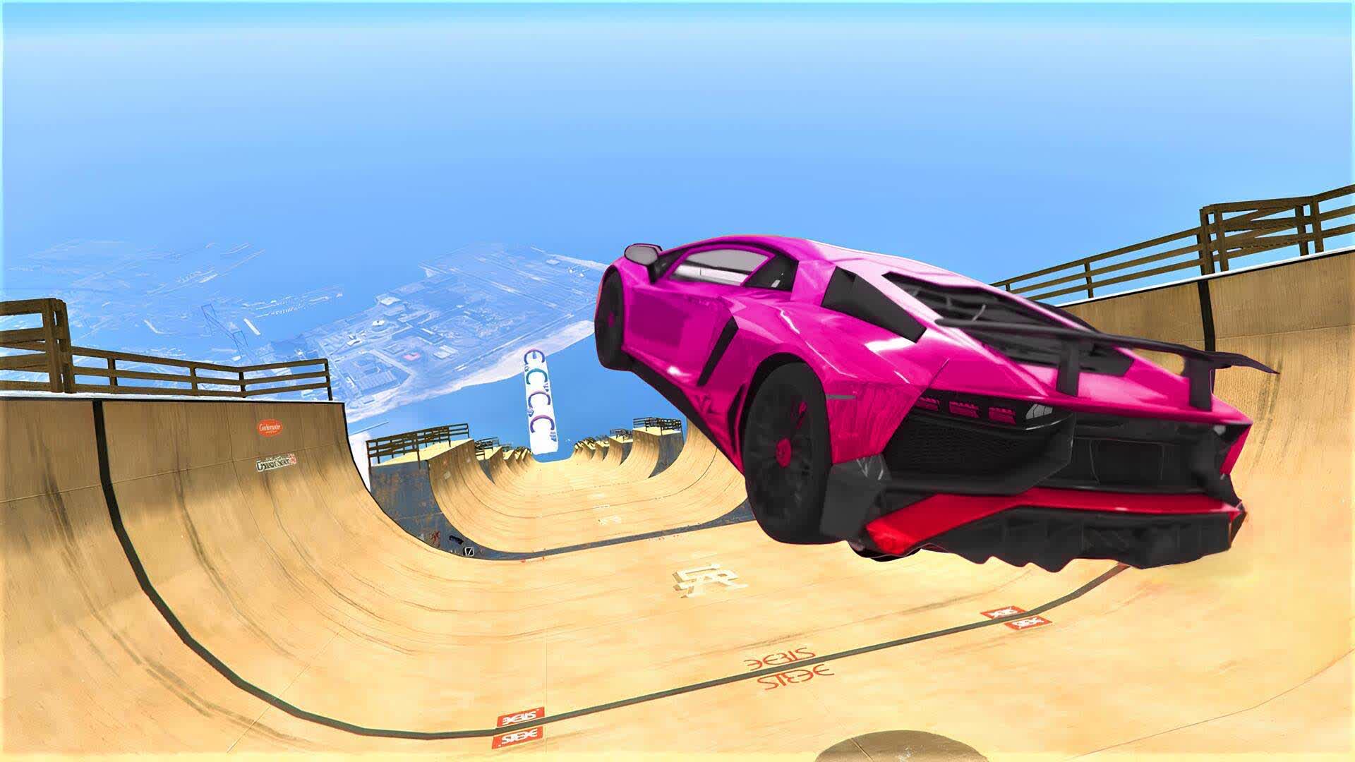 🤨Impossible Mega Ramp 🤨