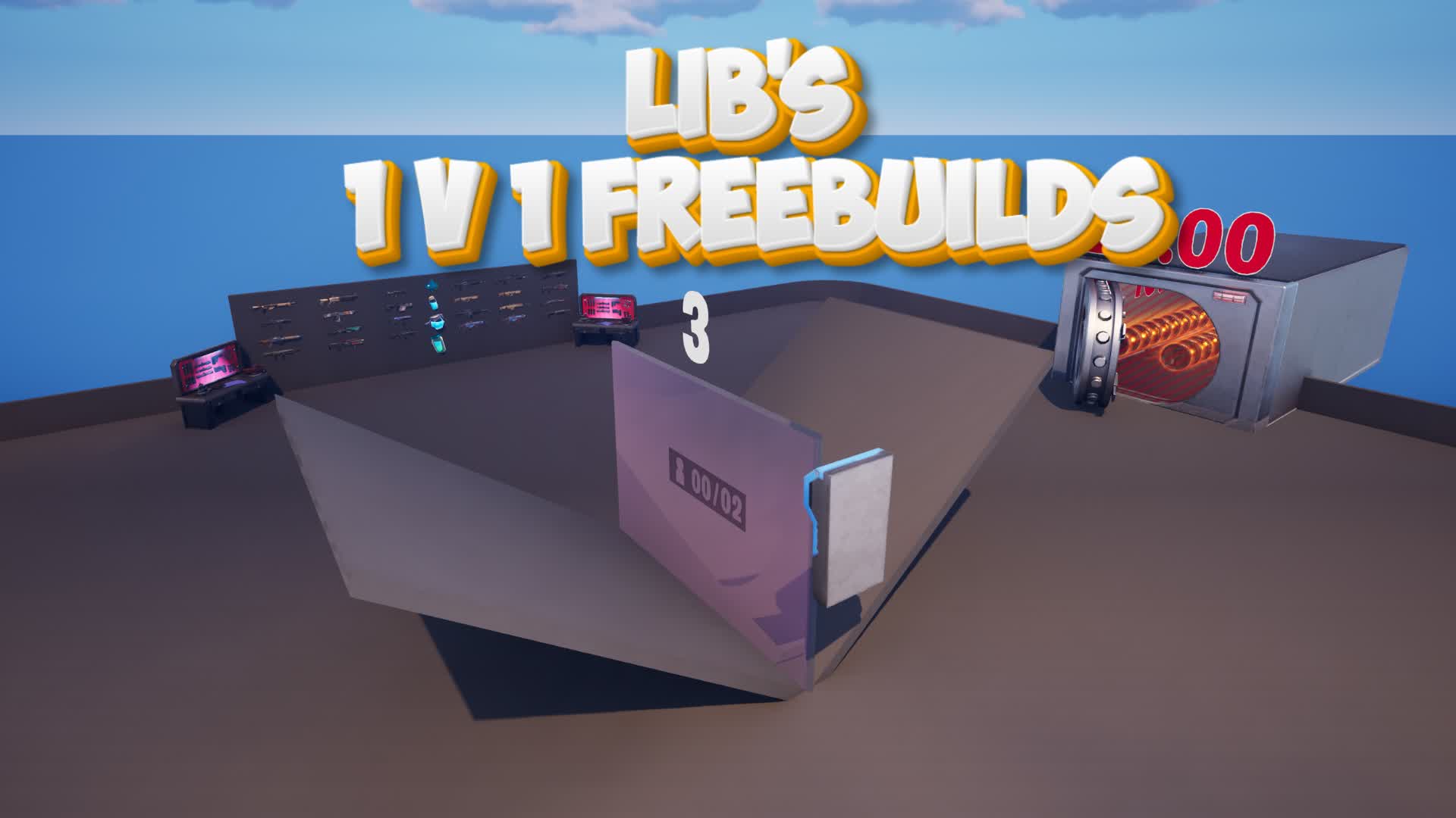 Lib S 1v1 Freebuilds 5010 3238 2530 By Libelous Fortnite Creative Map Lib S 1v1 Freebuilds 5010 3238 2530 By Libelous Fortnite Creative Map