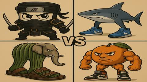 Tralalero tralala vs Capuchin assassin