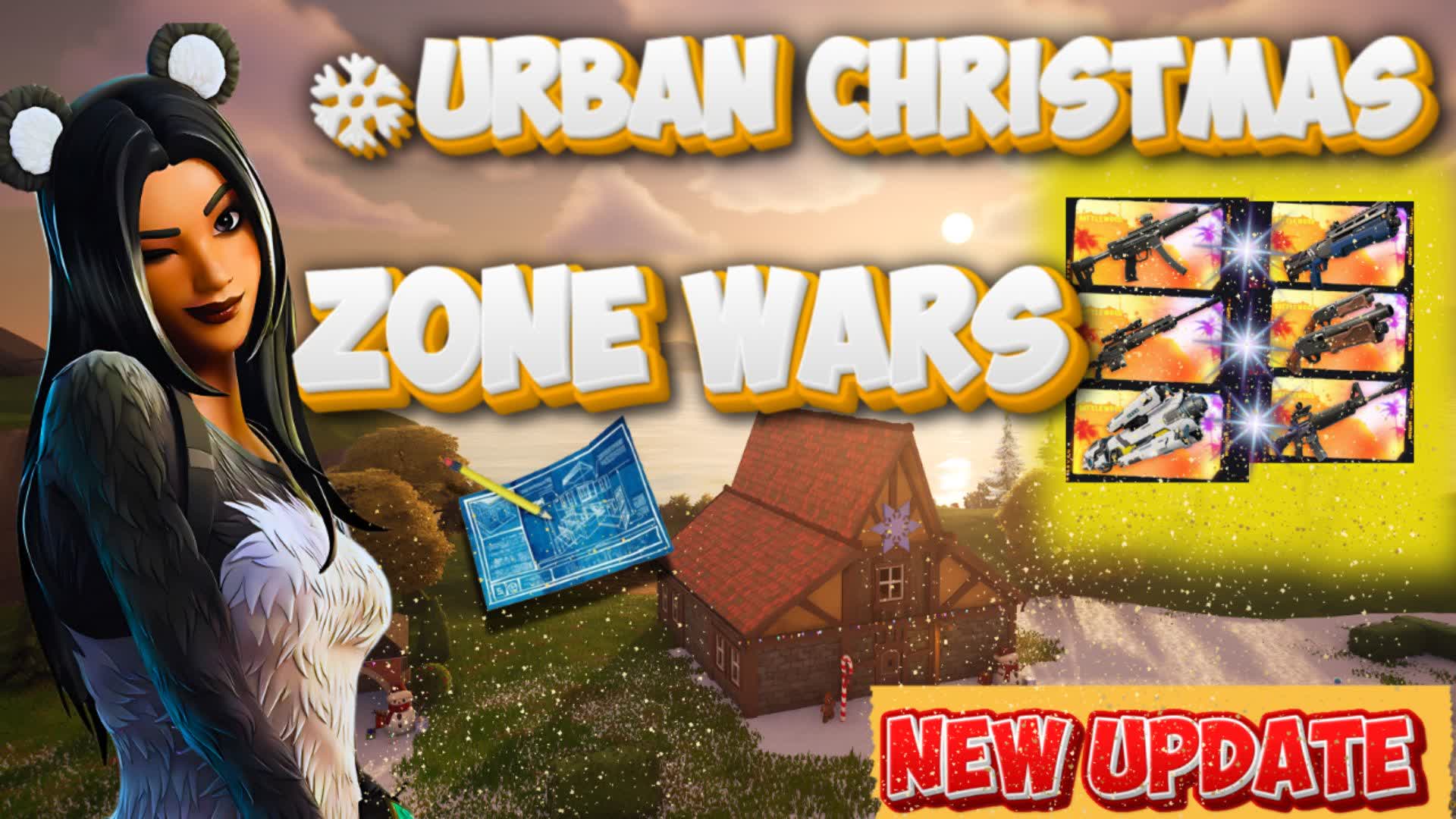 ️Urban Christmas:Zone Wars 8101-2422-3321 by luhmdx - Fortnite Creative ...