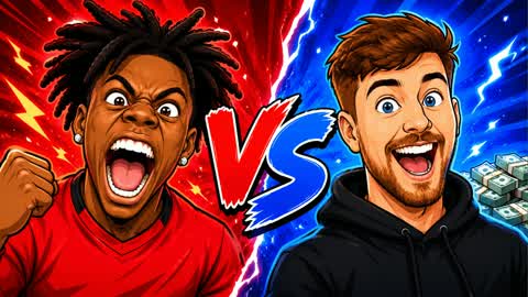 2026 YOUTUBER RED VS BLUE 🔴 🔵