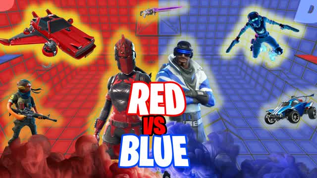 INSANE RED VS BLUE 🔴🔵