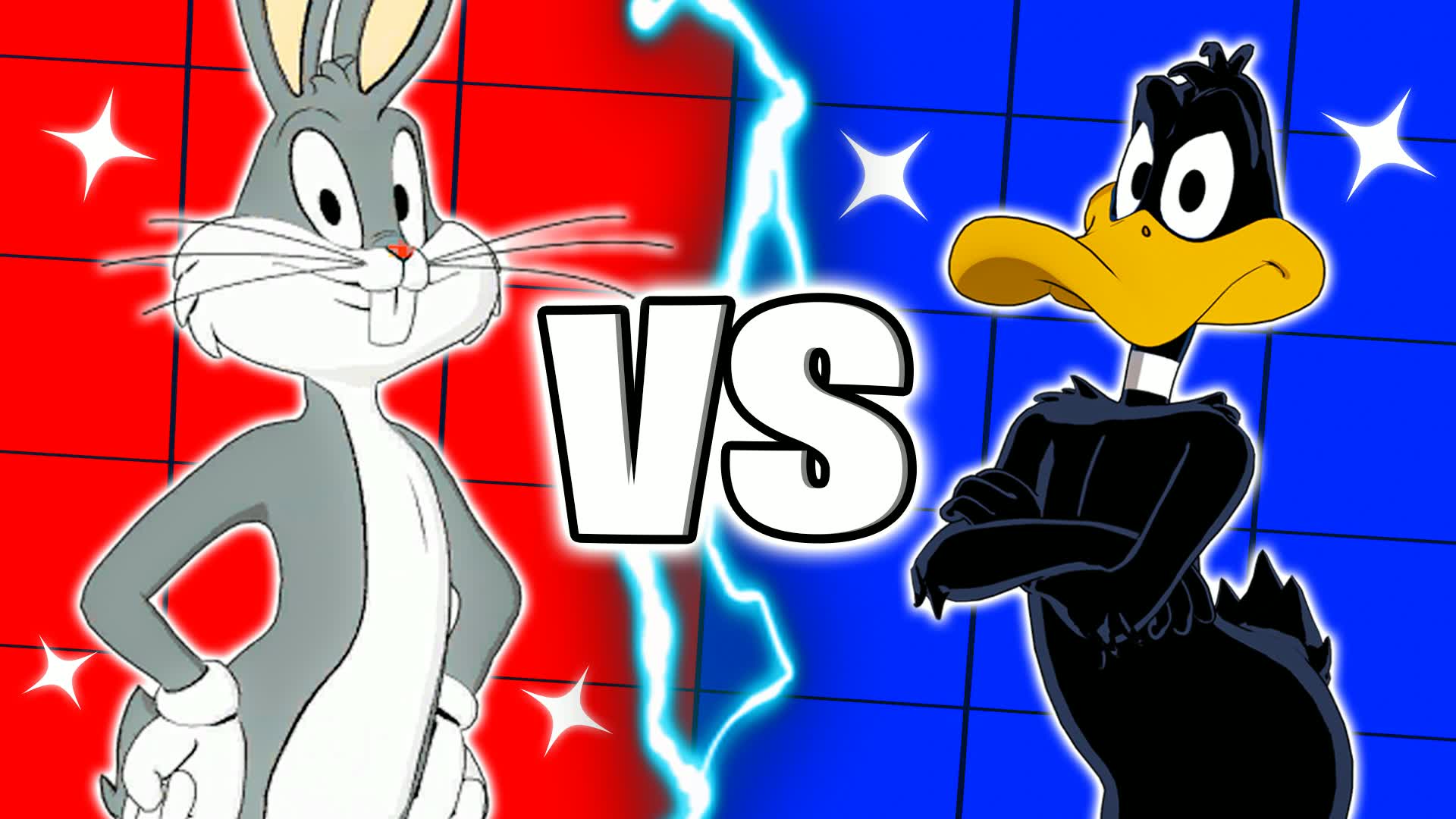 SUPER RED VS BLUE 🔴🔵 BUNNY VS DUFFY