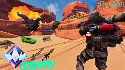 DESERT CAR VS ROCKET