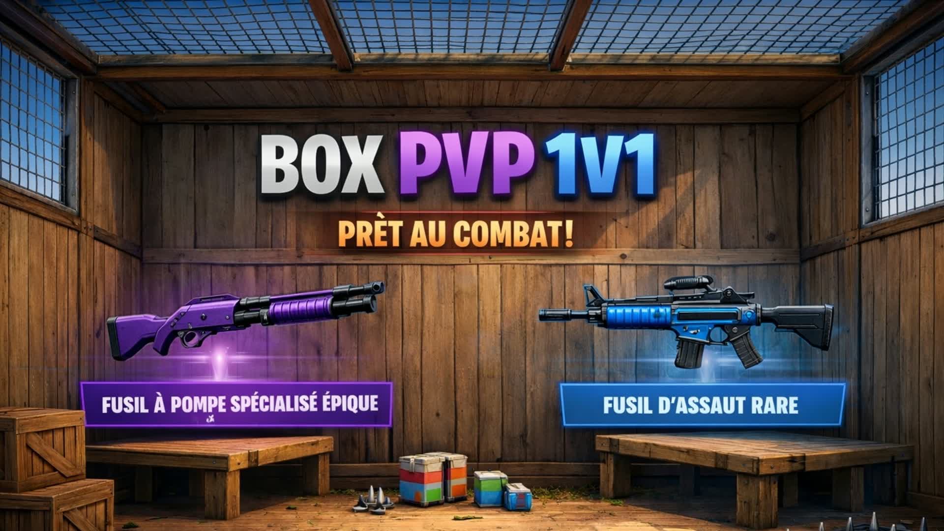 1 対 1 ボックス PVP