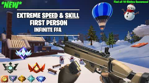 🔫FIRST PERSON FFA - EXTREME SPEED💨🎯